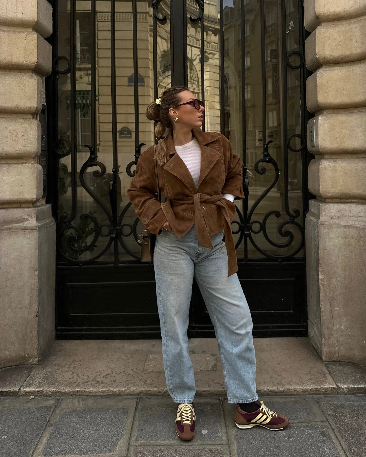 ALLURE - Giacca Scamosciata