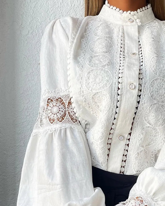 Lace Élégance – Raffinata Bellezza Bianca