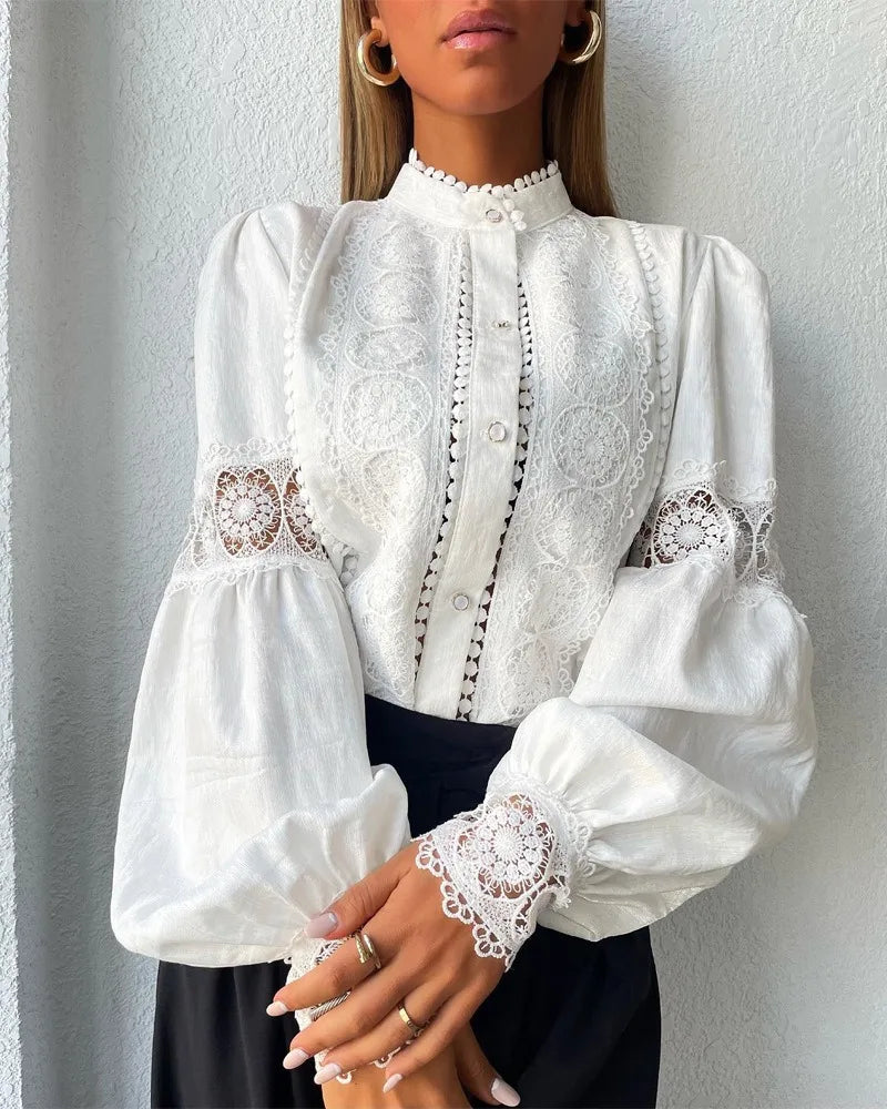 Lace Élégance – Raffinata Bellezza Bianca