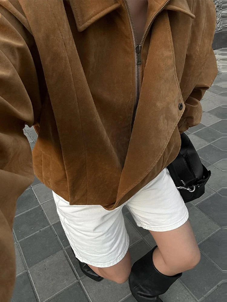 SELVA – Giacca in Camoscio